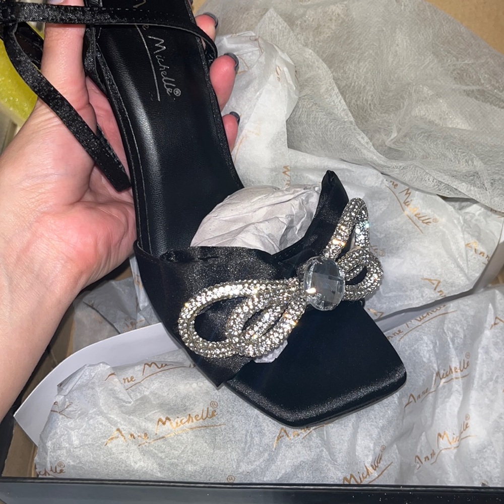 Black heels